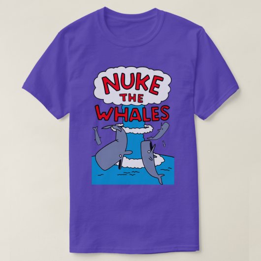 Nuke the walales 1 t-shirt (Design voorkant)