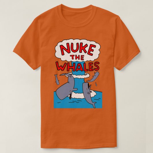 Nuke the walales 8 t-shirt (Design voorkant)