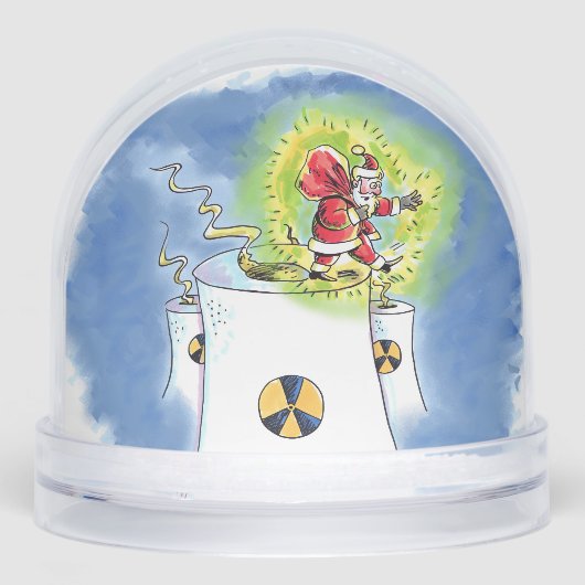 Nuked Santa Claus snow globe Sneeuwbol (Voorkant)