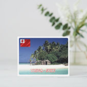 Nuku Island - Tonga - Panorama - Briefkaart (Staand voorkant)
