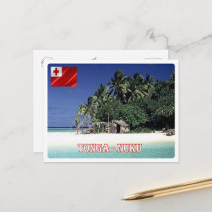 Nuku Island - Tonga - Panorama - Briefkaart