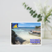 Nukunonu - Tokelau - Panorama - Briefkaart (Staand voorkant)