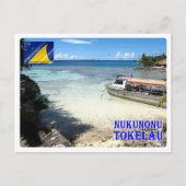 Nukunonu - Tokelau - Panorama - Briefkaart (Voorkant)