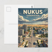 Nukus Oezbekistan Briefkaart (Voorkant / Achterkant)