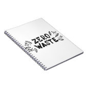 Nul afval | Duurzaamheid milieuvriendelijk Notitieboek (Rechterzijde)