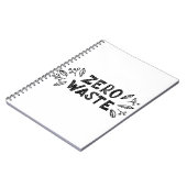 Nul afval | Duurzaamheid milieuvriendelijk Notitieboek (Linkerzijde)