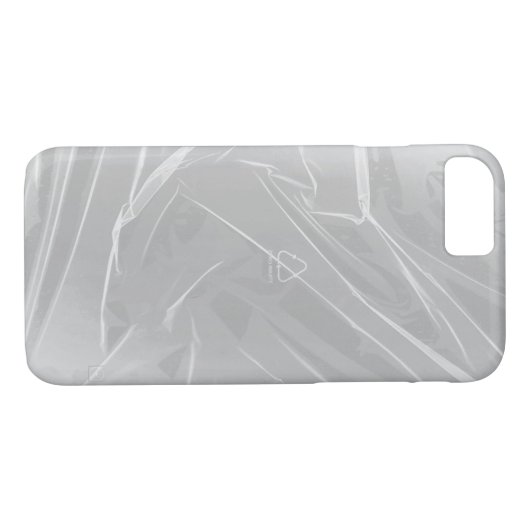 Nul afval (Ocean Silver) Case-Mate iPhone Case (Achterkant (Horizontaal))