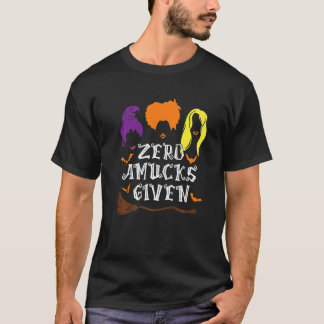 Nul Amucks Gegeven Amok Met Vleermuis Halloween He T-shirt