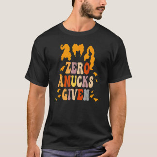 Nul Amucks Gegeven Amok Met Vleermuis Halloween He T-shirt