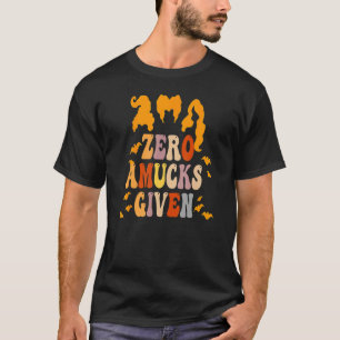 Nul amucks met een vrachtwagen met een grote hallo t-shirt