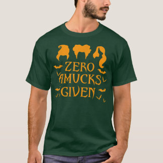 Nul Amucks with Halloween Witch Trio T-shirt