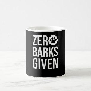 Nul Barsten toegediend als hond Koffiemok