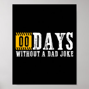 Nul dagen zonder een vader grap grappige vaders da poster