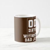 Nul dagen zonder pap koffiemok (Voorkant rechts)