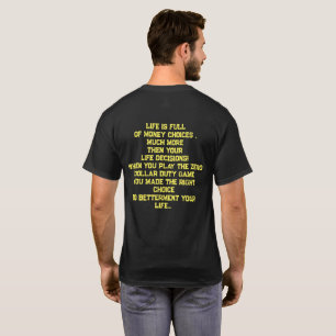 Nul Dollar Douane T-shirt