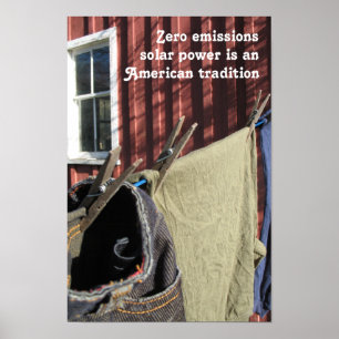 Nul-emissies zijn een Amerikaanse traditie Poster