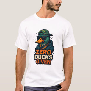 Nul Enten Gegeven – Grappige Sarcastische Humor T-shirt