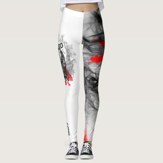 Nul F&$ Toegewezen Leggings (Voorkant)