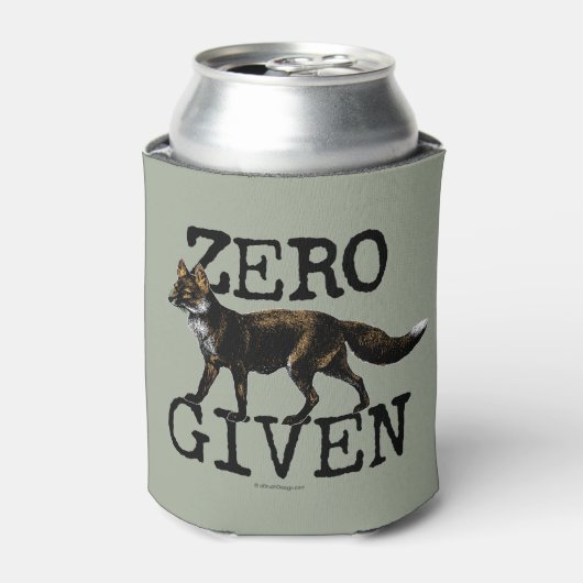 Nul (Fox) gegeven Blikjeskoeler (Blikje Voorkant)