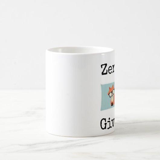 Nul "fox" gegeven koffiemok (Center)