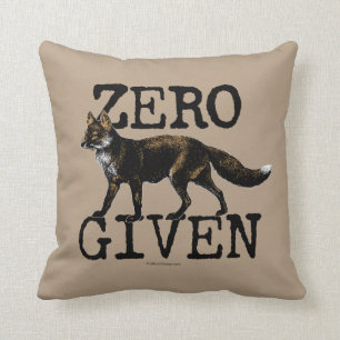 Nul (Fox) gegeven Kussen