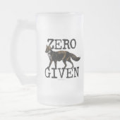Nul (Fox) gegeven Matglas Bierpul (Links)