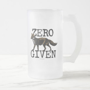 Nul (Fox) gegeven Matglas Bierpul