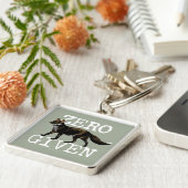 Nul (Fox) gegeven Sleutelhanger (Zijkant)