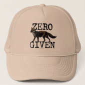 Nul (Fox) gegeven Trucker Pet (Voorkant)