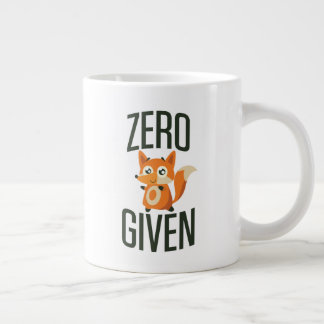 Nul Fox met 20 oz koffie-Mok Grote Koffiekop