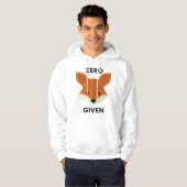 Nul Fox toegediend Hoodie (Voorkant volledig)