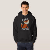 Nul Fox toegediend Hoodie (Voorkant volledig)