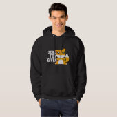 Nul Fox toegediend Hoodie (Voorkant volledig)