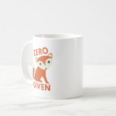 Nul Fox toegediend Koffiemok (Voorkant links)