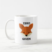 Nul Fox toegediend Koffiemok (Links)