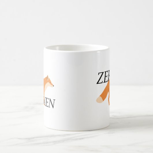 Nul Fox toegediend Koffiemok (Center)