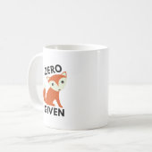 Nul Fox toegediend Koffiemok (Voorkant links)