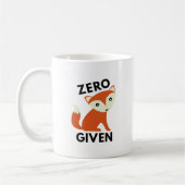 Nul Fox toegediend Koffiemok (Links)