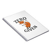 Nul Fox toegediend Notitieboek (Rechterzijde)