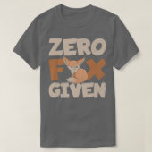 Nul Fox toegediend Pun voor een Fennec Fox LoverT- T-shirt (Design voorkant)
