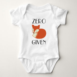 Nul Fox toegediend Romper