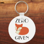 Nul Fox toegediend Sleutelhanger (Voorkant)
