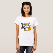 Nul Fox toegediend T-shirt (Voorkant volledig)