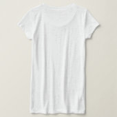 Nul Fox toegediend T-shirt (Design achterkant)