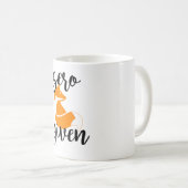 Nul Fox toegediend - Witte 11 oz klassieke Mok (Voorkant rechts)