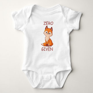 Nul gegeven Fox Romper