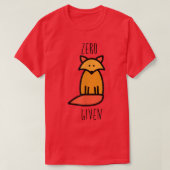 Nul gegeven t-shirt (Design voorkant)
