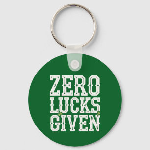 Nul geluk gegeven Funny St Patrick's Day Iers Sleutelhanger
