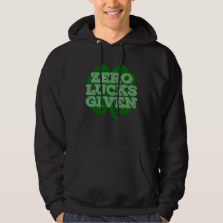 Nul geluk gegeven Ierse shamrock St. Patrick's Day Hoodie