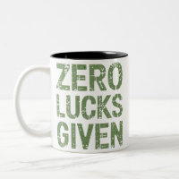 Nul geluk gegeven St. Paddy's Day grappige Patrick